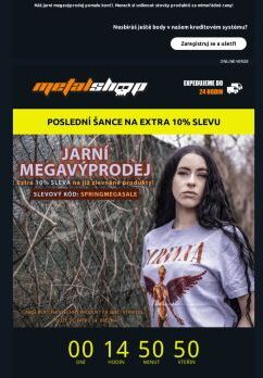 🔴 Poslední šance na extra 10% SLEVU