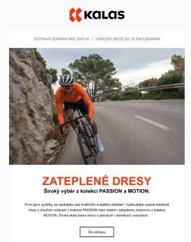 Zateplené dresy