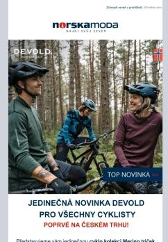 Právě teď: Nová cyklo kolekce vlněných triček Devold