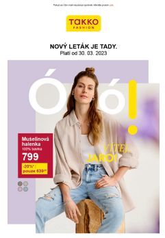 Nový leták je tady! Pastelové barvy, květované potisky a lehké materiály čekají na celou vaši rodinu.