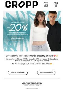 Ahoj! Připraveni na nákupy? 🛍