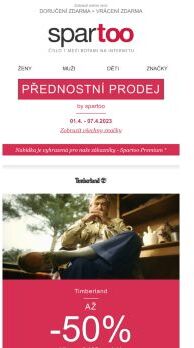 Obnovte váš šatník a botník: až -50% na Timberland, Broste Copenhagen, Moony Mood, Esprit a David Jones s doručením zdarma