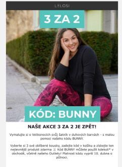 Velikonoční promo akce je tady!
 🐇
