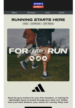 Run with adidas
