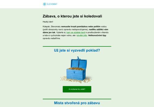 Kam se jít bavit a kde vám dají najíst?
