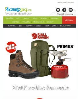 ➡ Hanwag, Fjällräven, Primus - tři králové světového outdooru