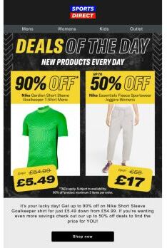 Get ready to save! Nike GK shirt ONLY £5.49
