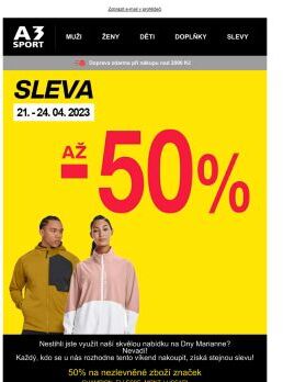 Výhodné nákupy: Sleva až 50%!