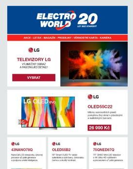 LG televize a audio - špičková kvalita za skvělé ceny.