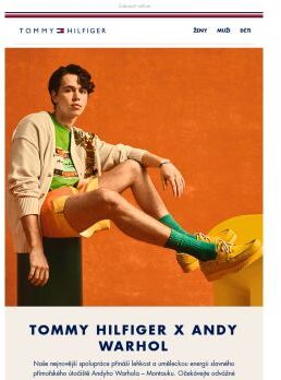 Je to tu: Tommy Hilfiger x Andy Warhol
