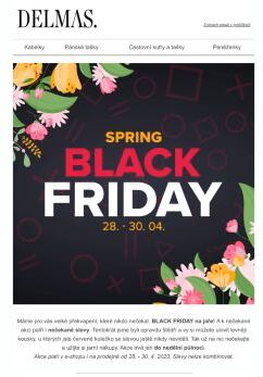 🔔 BLACK FRIDAY | Jen do nedělní půlnoci | Tohle není apríl 👈