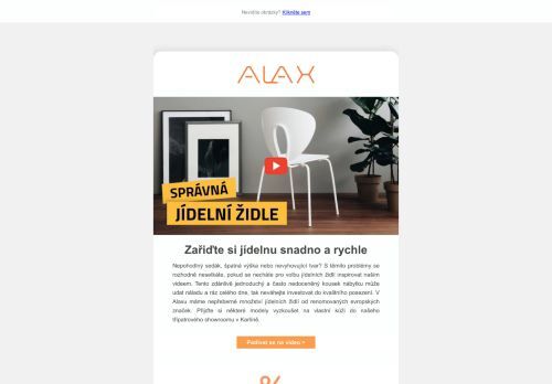 Květnové slevy jsou tady! Zařiďte si jídelnu se slevou 15%.