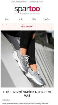 Sleva 15% značku Skechers: udělejte si radost!