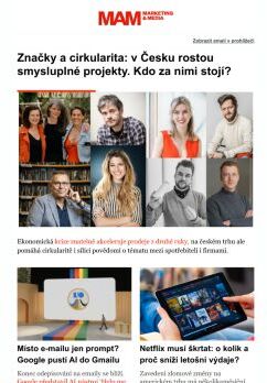 Cirkularita jako supertrend – E-maily za vás bude psát AI – Proč musí Netflix šetřit?