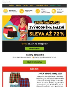 ❣️ Slevový MEGAHIT: Multipacky až -72 % ❣️