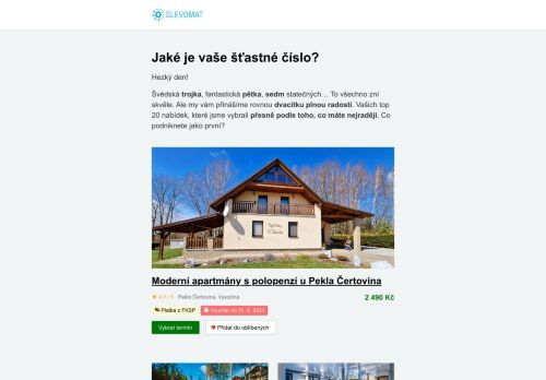 Vaše oblíbená dvacítka už čeká