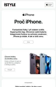 iPhone. Úžasné foťáky. Za skvělou cenu.