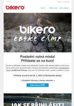 ⚡🚴Poslední volná místa na BIKERO E-BIKE CAMP❗⚡