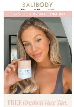 FREE GRADUAL FACE TAN ✨