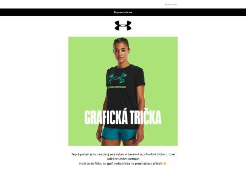 Grafická a barevná trička