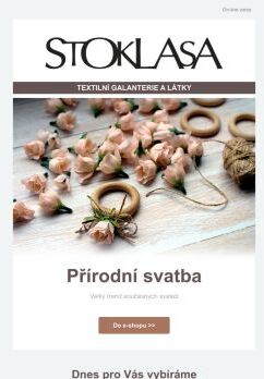 Stoklasa I Vyzdobte si svatbu v přírodním stylu