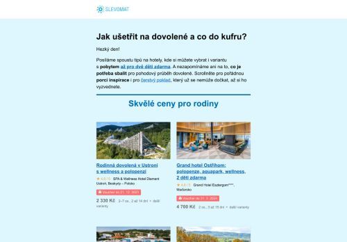 Kde se ubytovat a co sbalit na cesty?