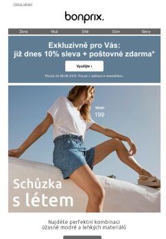 Exkluzivně pro Vás: 10% sleva + poštovné zdarma