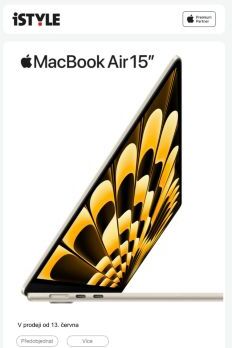 Nový MacBook Air 15