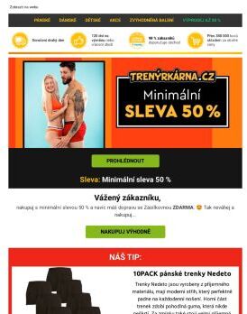 ❗ Minimální sleva 50 % ❗