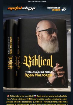 Knižní bestseller JUDAS PRIEST skladem! 😲