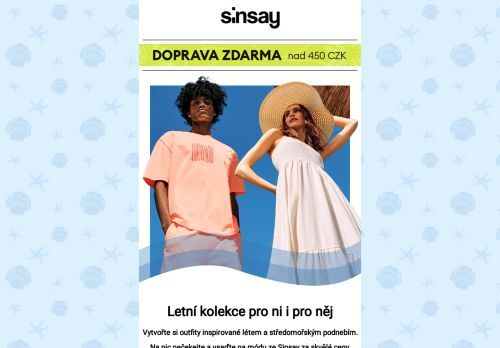 Zvuk moře, slunce a... letní outfity ze Sinsay! 💃🕺