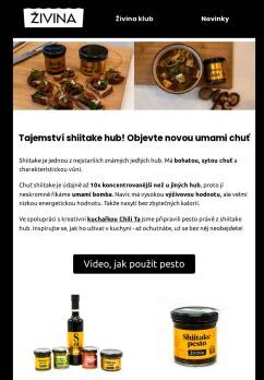 Proč si zamilujete shiitake pesto