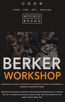 Pozvánka na BERKER workshop