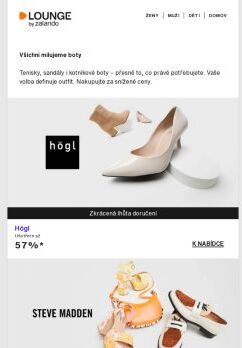 Obuv značky Högl i mnoha dalších je online