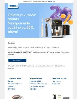 🎉 Slavte s námi a využijte 20% slevu
