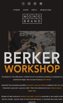 Pozvánka na BERKER workshop