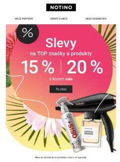 😍20% i 15% slevy💸