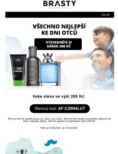 ŠTASTNÝ DEN OTCŮ! 👨 Posíláme ti 200
 Kč jako dárek! 👨