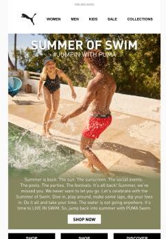 #JUMPIN: Shop Swimwear by PUMA