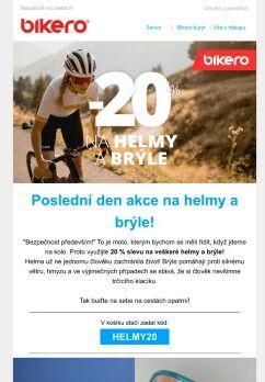 😎 Poslední den akce na helmy a brýle!💥