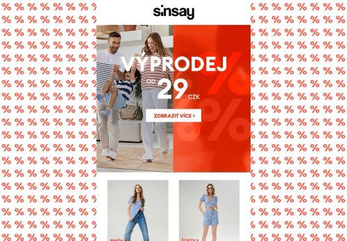 VÝPRODEJ od 29 CZK 🌟
