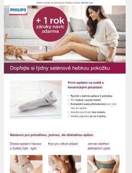 Léto volá po saténově hladké pokožce bez chloupků!