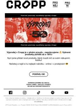 Další část výprodeje: čekají na tebe nové produkty 😍