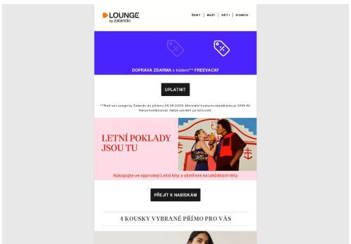 Doručení zdarma, prosím 🧡 Prohlédněte si Mango, Versace Jeans Couture, Fila a další hity léta🌞