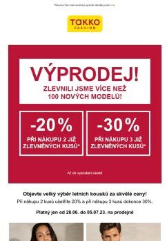 Ušetřete až 30% na již zlevněné zboží!