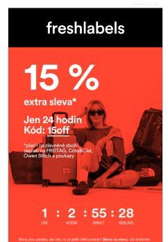 pssst.. do zítřejší půlnoci.. extra 15 %