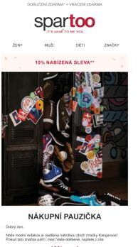 SLEVY: 10% sleva navíc na modely značky Kangaroos. A to nyní!