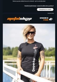 Vybav se na letní koncerty! 🤘