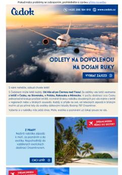 S námi neřešíte, odkud chcete letět✈️
