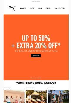 Up To 50% OFF + 20% EXTRA Expires Soon